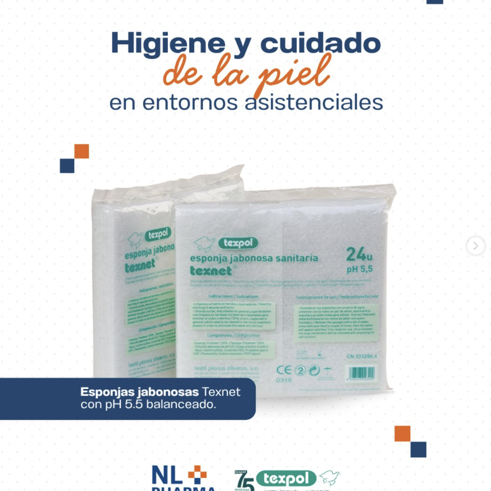 Esponjas jabonosas Texnet