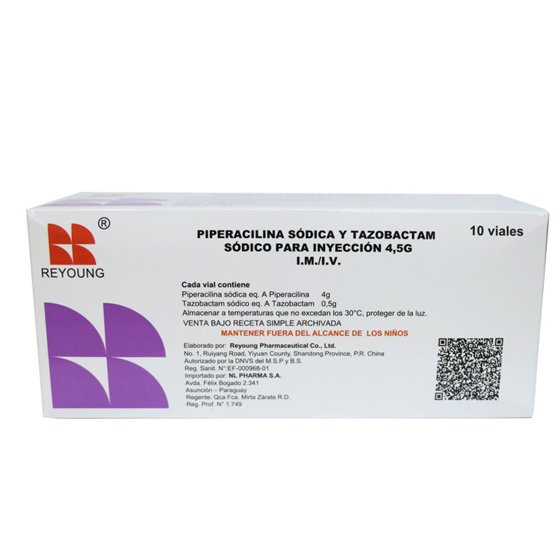 Piperacilina Sódica y Tazobactam Sódico para inyección 4,5G